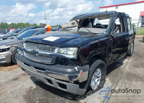 2004 Chevrolet Silverado 1500 Z71 из США, поврежденный, VIN 2GCEK13T041297616